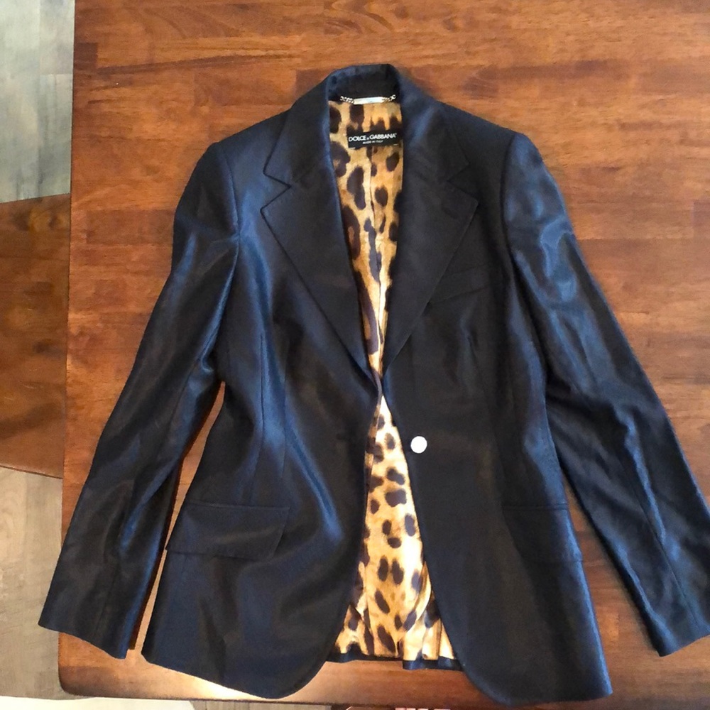 Dolce & Gabbana suit.